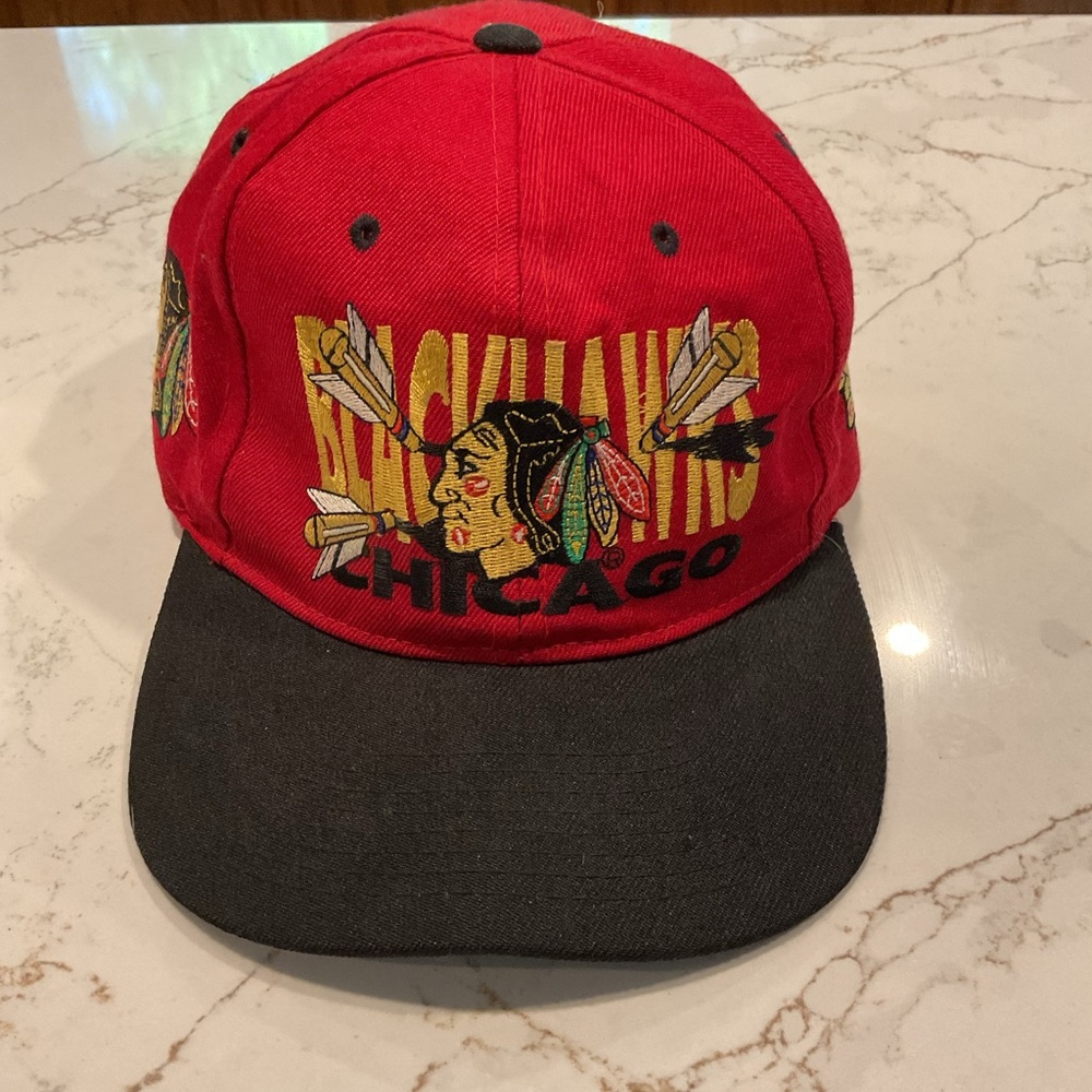Vintage Chicago Blackhawks SnapBack Cap
